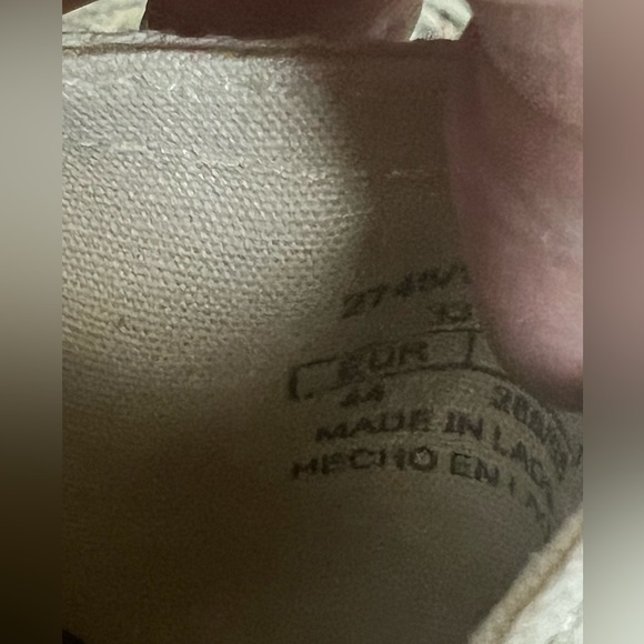 Zara canvas men’s Sz 11 - Picture 7 of 8